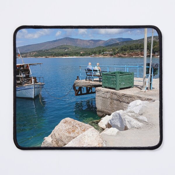 Item preview, Quiet Greek bay. designed and sold by ronsaunders47.
