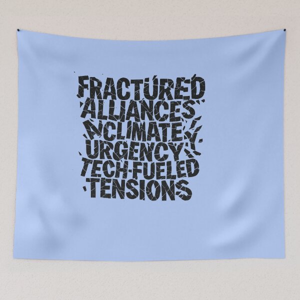 Item preview, Fractured World, Collapsing Words Message designed and sold by Pacific Art.