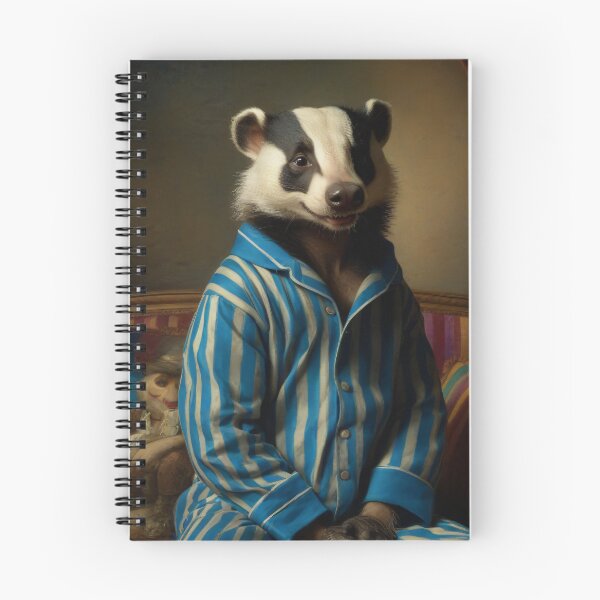 Item preview, Cute Funny Boar in Pijamas Holding a Birthday Cake Vintage Old Portrait designed and sold by MovieSetStories.
