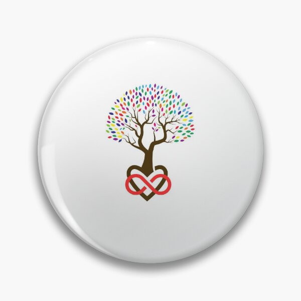 Item preview, polyam tree of life pride designed and sold by Roxy's Squirrel Wares.