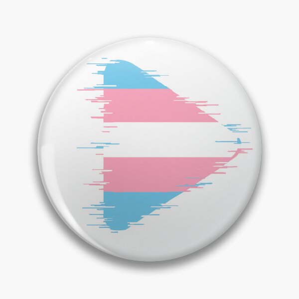 Artikelvorschau, Trans-Flaggen-Glitch-Spiel entworfen und verkauft von Crazyhatkid.