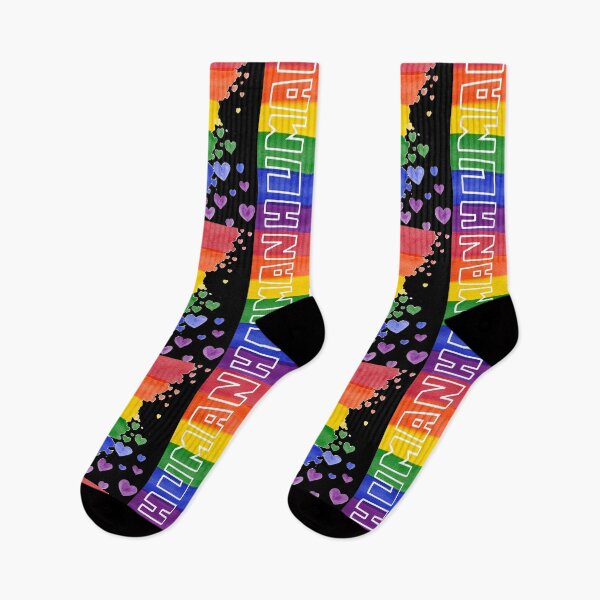 Item preview, Human – rainbow pride equality statement design designed and sold by CleanDecor.