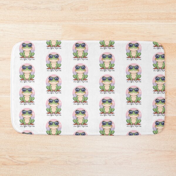 Item preview, Low Effort, High Vibe – Chill Frog Meme Sticker designed and sold by modishwelt.