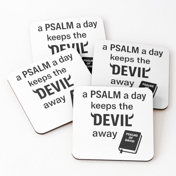 Item preview, A Psalm A Day Keeps The Devil Away designed and sold by Comfy Relic Studio.