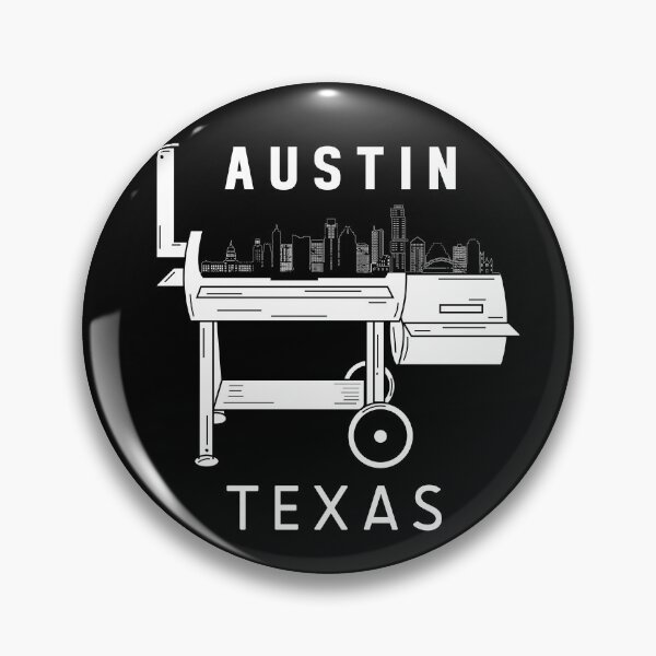 Item preview, Austin Texas Skyline Souvenir BBQ Grill Austin designed and sold by DSWShirts.