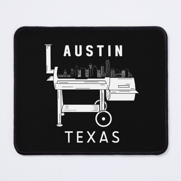 Item preview, Austin Texas Skyline Souvenir BBQ Grill Austin designed and sold by DSWShirts.