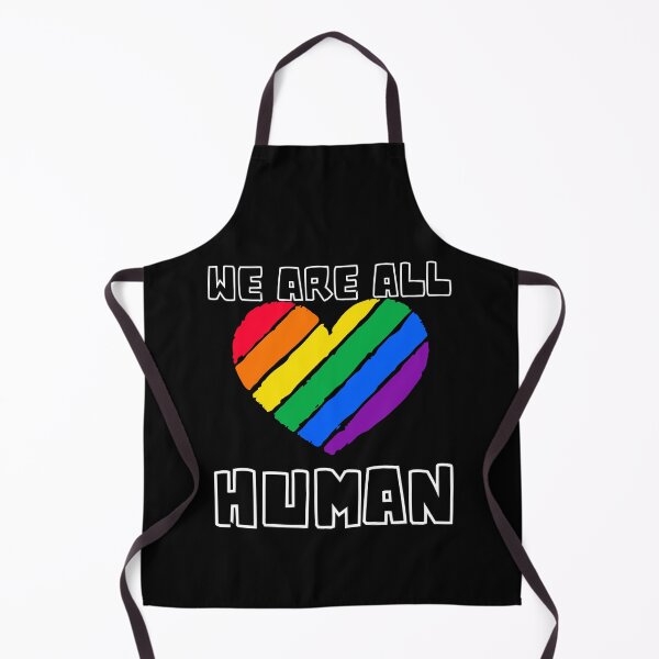 Item preview, We are all human – equality & pride unity statement designed and sold by CleanDecor.