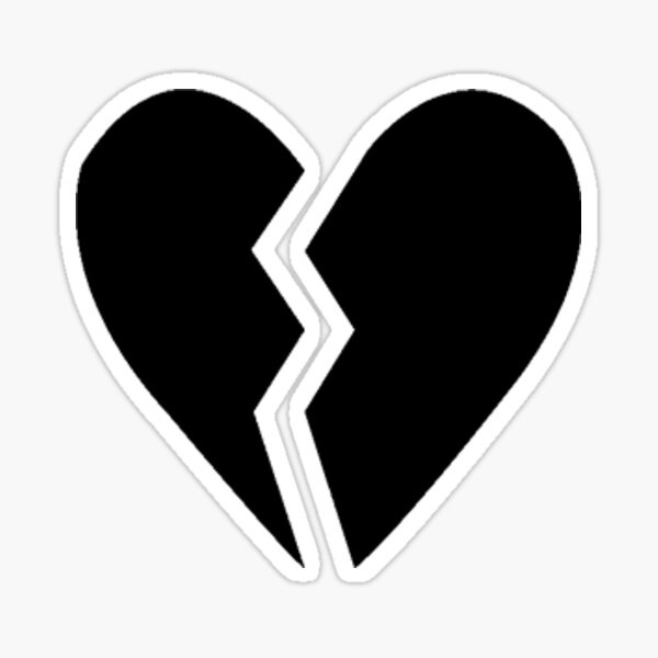 Xxxtentacion Heart Stickers | Redbubble