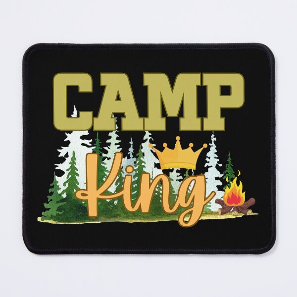 Item preview, Camp King Wilderness Adventure Boss Camping Life Design designed and sold by Nzgiftsandmore.