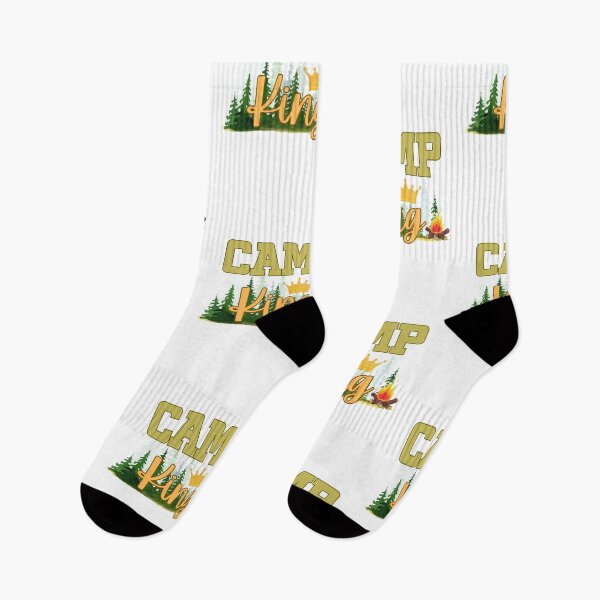 Item preview, Camp King Wilderness Adventure Boss Camping Life Design designed and sold by Nzgiftsandmore.