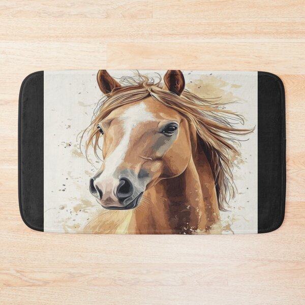 Item preview, handmade drawing of graceful power of horse designed and sold by NivyasArtistry.