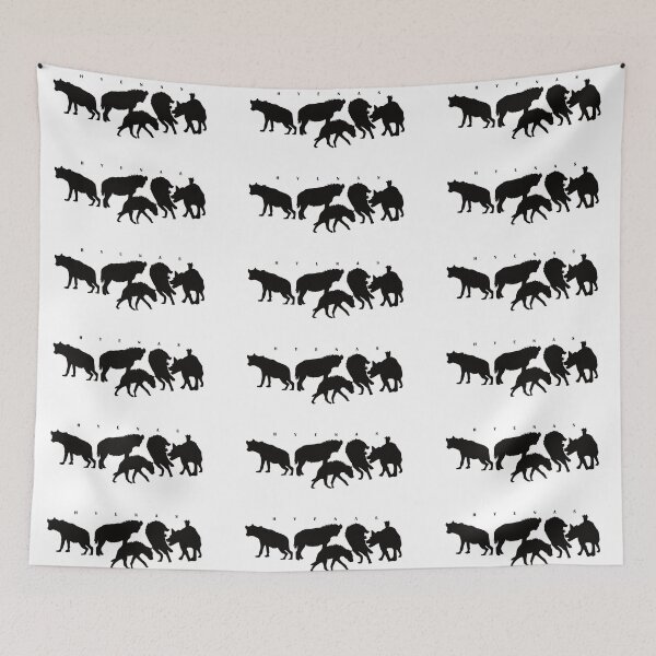 Item preview, Hienas de las sombras designed and sold by Gopherstown, OR.