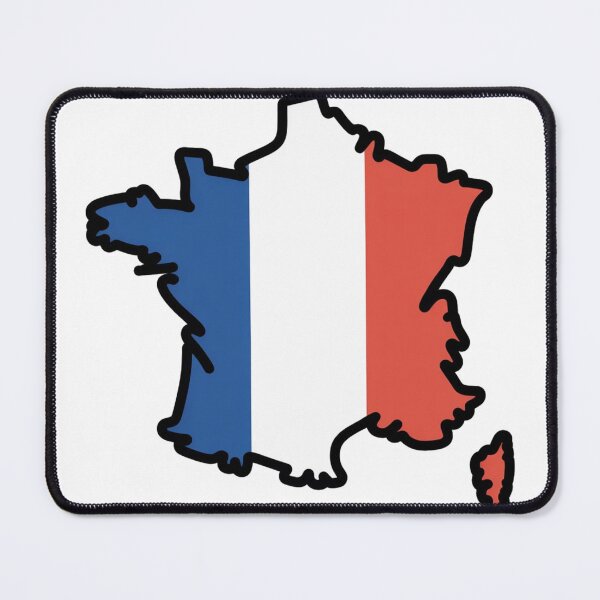 Item preview, France Flag Map designed and sold by Paper Drip.