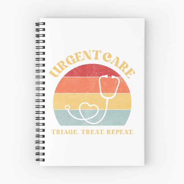 Item preview, Urgent Care Retro – Triage. Treat. Repeat. designed and sold by MedMindCreation.