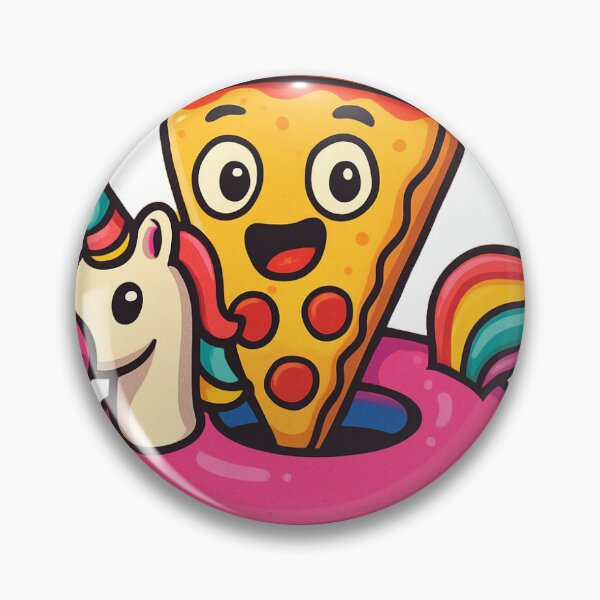 Item preview, Pizza Riding Inflatable Unicorn designed and sold by Kruxers.