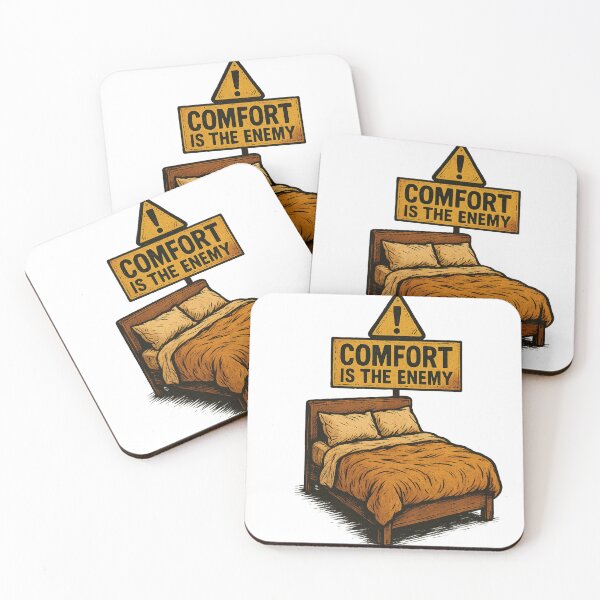 Item preview, Comfort is the Enemy | Push Beyond Limits & Embrace Growth Design - Perfect for Go-Getters & Achievers designed and sold by MafiaCreation.