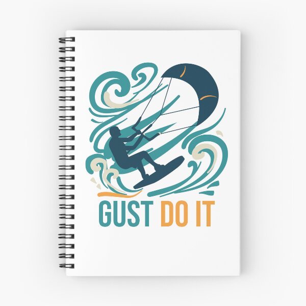Item preview, Funny Kiteboarding Pun Gust Do It designed and sold by whyitsme.