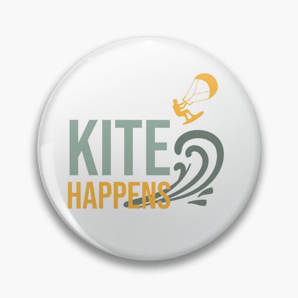 Item preview, Funny Kiteboarding Pun Kite Happens designed and sold by whyitsme.