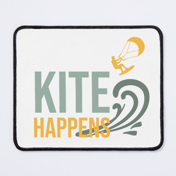 Item preview, Funny Kiteboarding Pun Kite Happens designed and sold by whyitsme.