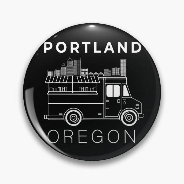 Item preview, Portland Oregon Food Truck Portland Skyline Souvenir designed and sold by DSWShirts.