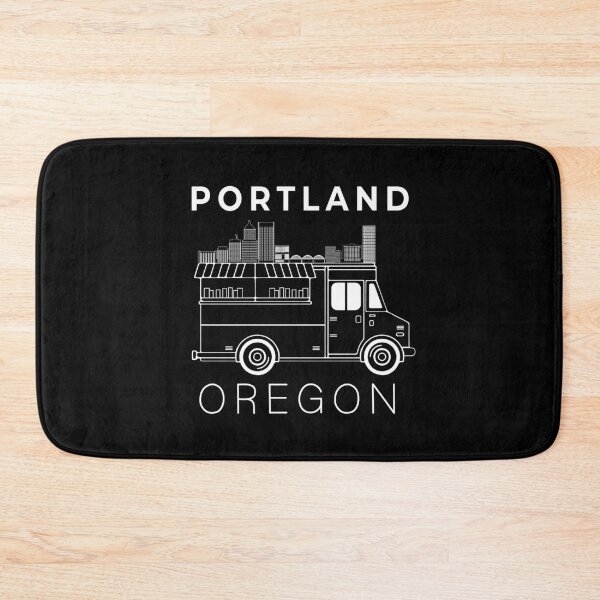 Item preview, Portland Oregon Food Truck Portland Skyline Souvenir designed and sold by DSWShirts.