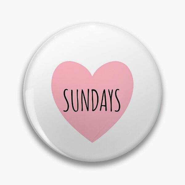 Item preview, I Heart Sundays  designed and sold by CharmStudio.