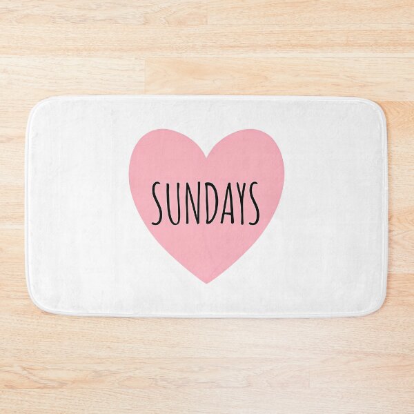 Item preview, I Heart Sundays  designed and sold by CharmStudio.