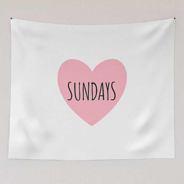 Item preview, I Heart Sundays  designed and sold by CharmStudio.