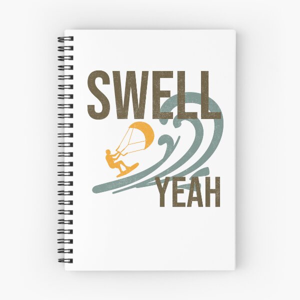 Item preview, Funny Kiteboarding Pun Swell Yeah designed and sold by whyitsme.