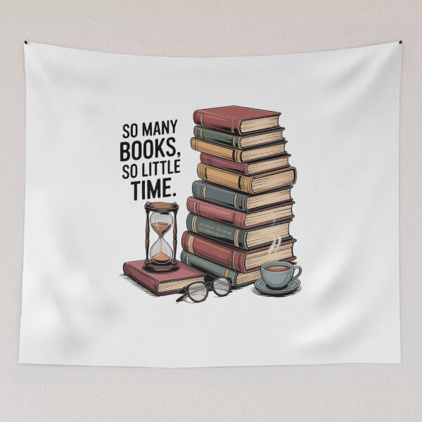 Item preview, So many books so little time designed and sold by Mateusz Majcherek.