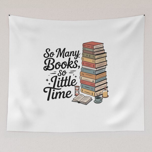 Item preview, So many books so little time designed and sold by Mateusz Majcherek.