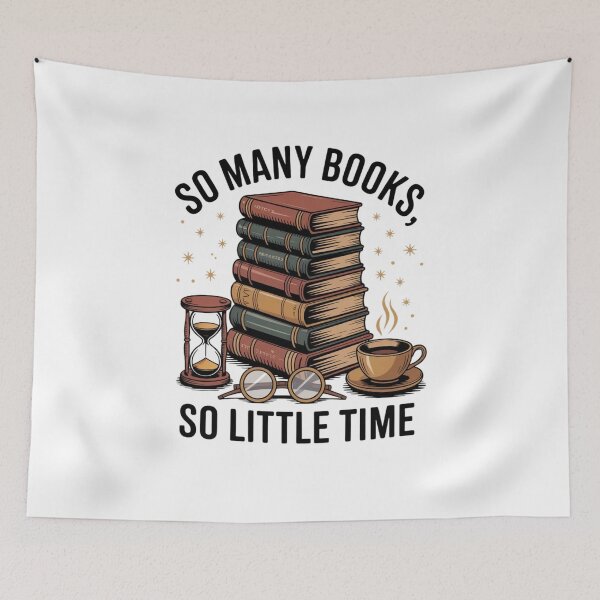 Item preview, So many books so little time designed and sold by Mateusz Majcherek.