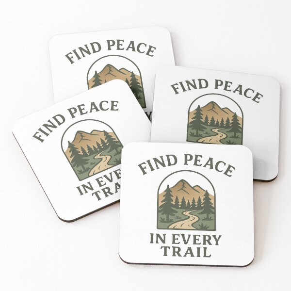 Item preview, Find Peace in Every Trail designed and sold by Darshana97.