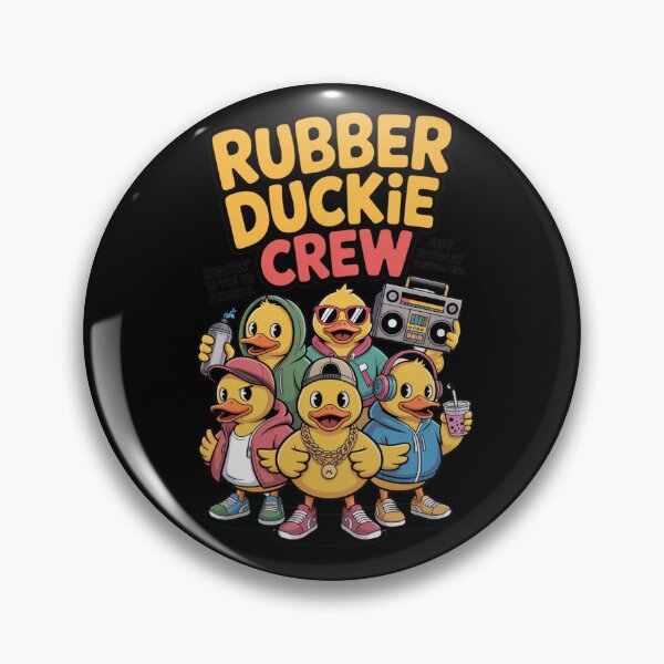 Item preview, Hip Hop and Funny Rubber Duckie Crew for Cruise, Family Trips & Squad Goals designed and sold by FeelCreations.
