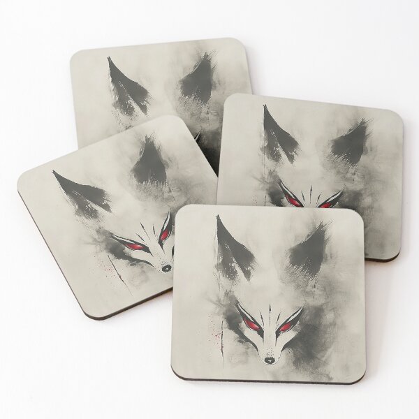 Item preview, Mystic Fox Spirit – Japaness Sumi-e Style designed and sold by NeoNipponStudio.