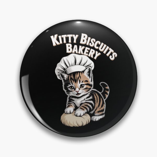 Item preview, Kitty Biscuits – Cute Kitty Making Bread Funny Gift for a Cat Mom designed and sold by FeelCreations.