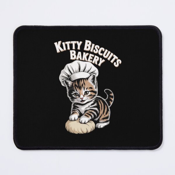 Item preview, Kitty Biscuits – Cute Kitty Making Bread Funny Gift for a Cat Mom designed and sold by FeelCreations.
