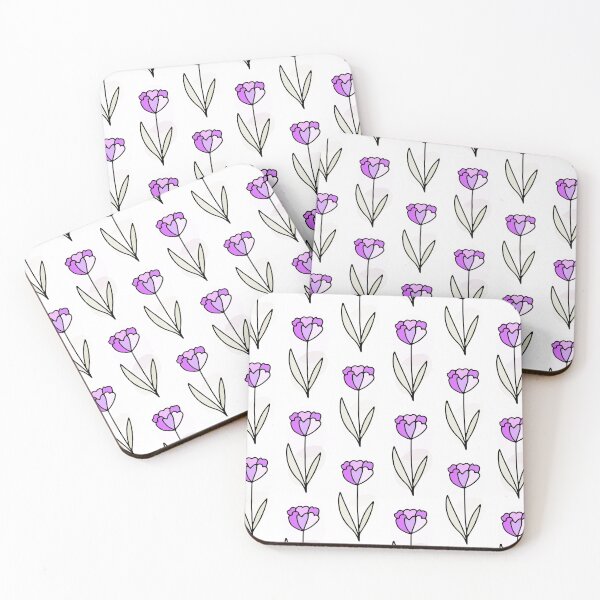 Item preview, Tulip Flower Pattern Aesthetic Design designed and sold by TropicalTrails.
