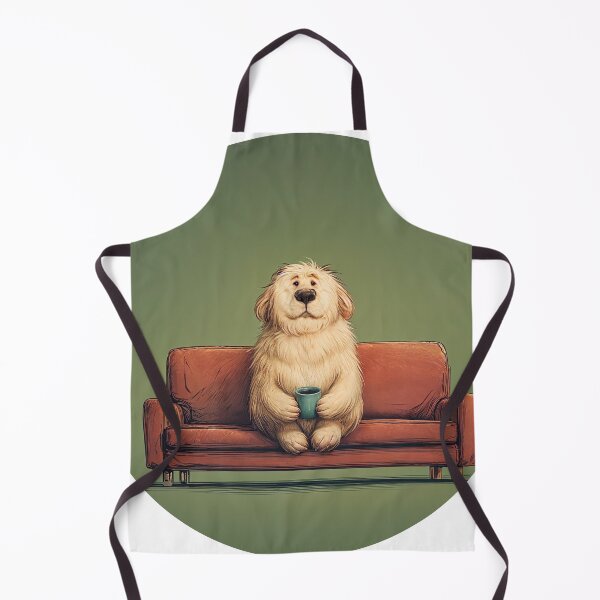 Item preview, Morning Brew & Fluffy Paws: A Dog's Day In designed and sold by ForeverPrintsOK.