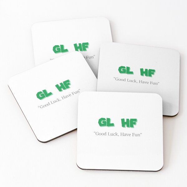 Item preview, GL HF – Good Luck, Have Fun designed and sold by Duh-Artes.