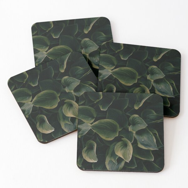 Item preview, Green leaves hostas designed and sold by leah-b-photo.