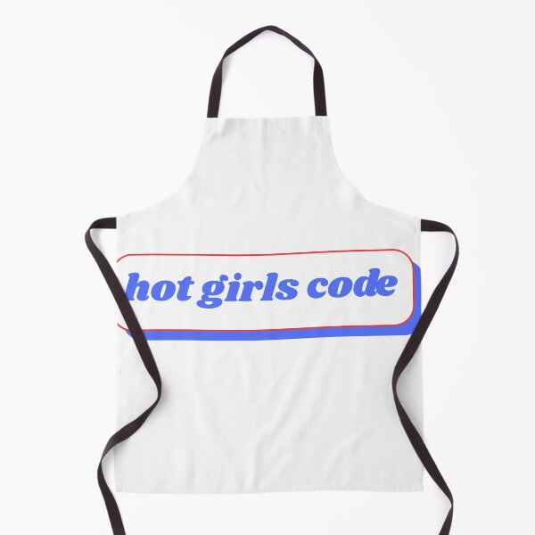 Item preview, Hot Girls Code (Blue & Red Sticker) designed and sold by ChiWellness Shop.