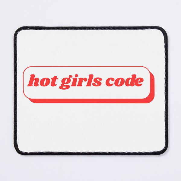Item preview, Hot Girls Code (Red Sticker) designed and sold by ChiWellness Shop.