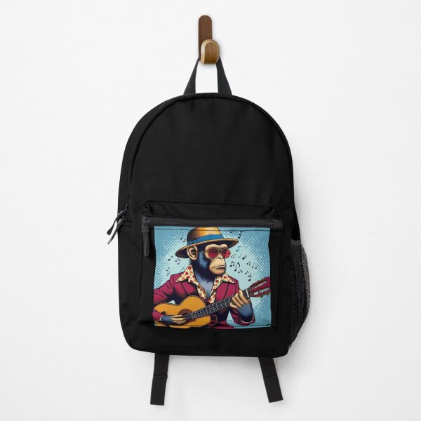 Item preview, Monkey classic guitar playing designed and sold by Dogandesighn.