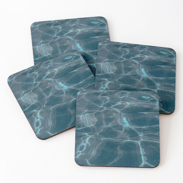Item preview, Bright blue pool reflection  designed and sold by leah-b-photo.