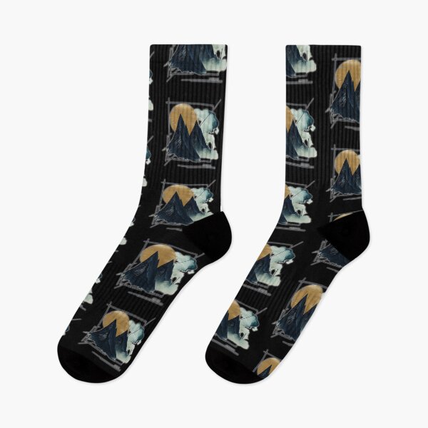 Item preview, Explore More – Abstract Mountain Adventure Art designed and sold by MomentumbyOla.
