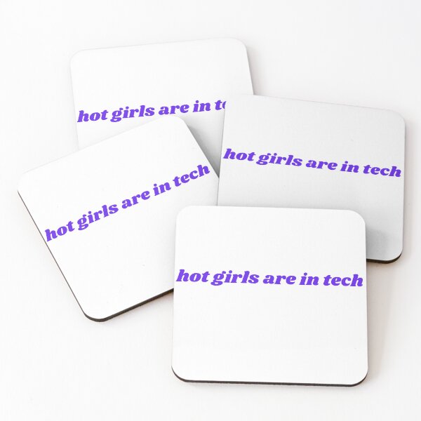 Item preview, hot girls are in tech (purple sticker) designed and sold by ChiWellness Shop.