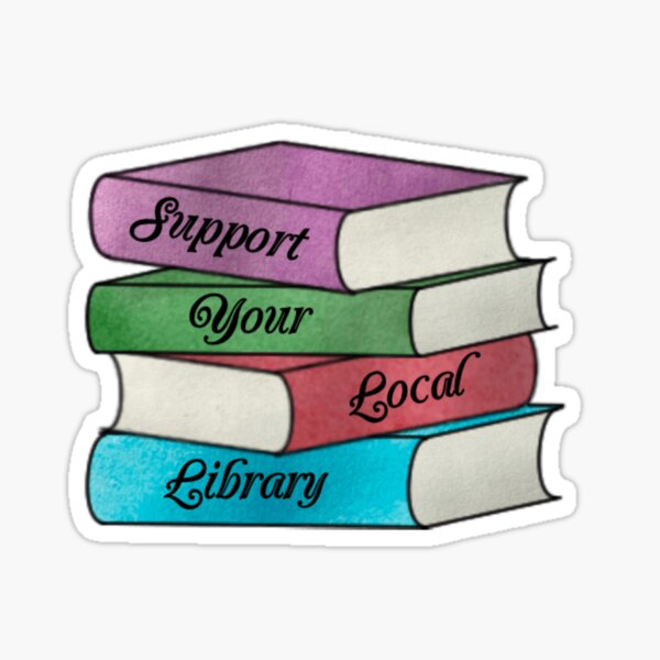 Item preview, Support Your Local Library designed and sold by Lithiumseven.