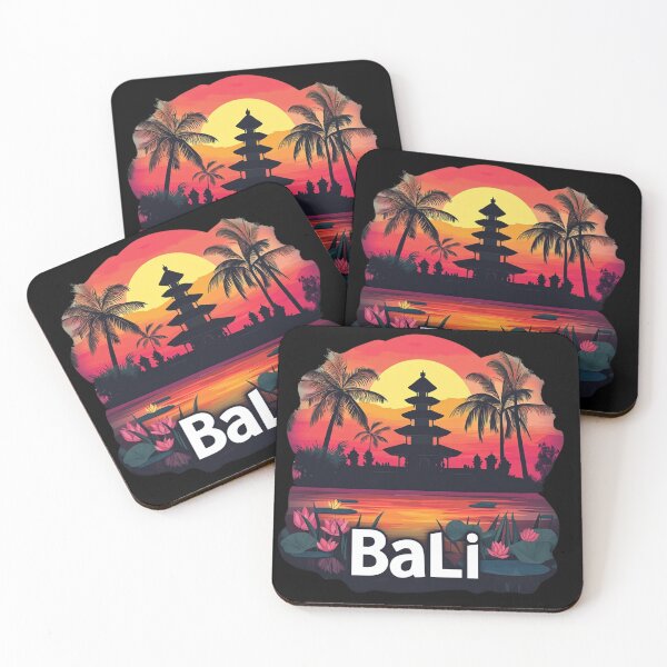 Item preview, Bali Temple at Sunset designed and sold by Myra365Art.