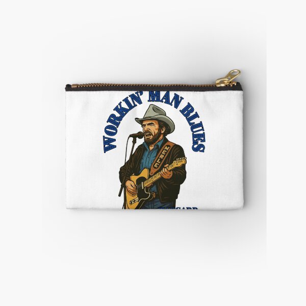 Item preview, Merle Haggard Outlaw Soul – Vintage Country Music Art Workin' Man Blues designed and sold by SirJohnnyofDirt.